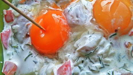 омлет рыбный дачный