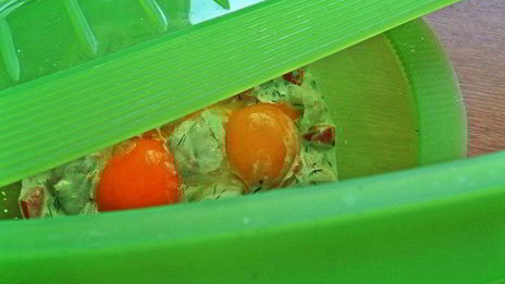 омлет рыбный дачный