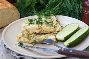 Омлет с кабачками