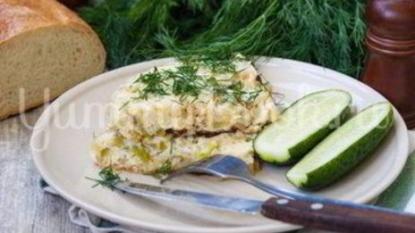 омлет с кабачками