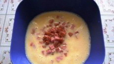 омлет с кефиром