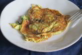 Омлет с петрушкой и зеленым луком
