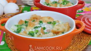 Омлет студенческий в микроволновке