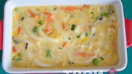 омлет в духовке