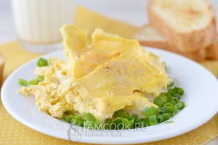 Омлет в пакете