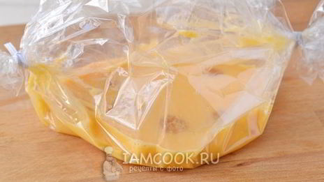 омлет в пакете