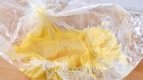 омлет в пакете