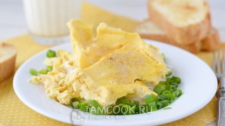 омлет в пакете