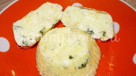 паровой омлет с творогом из мультиварки