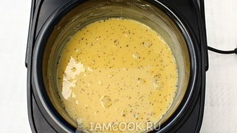 пышный омлет в мультиварке