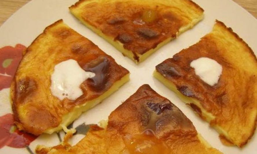 Рецепт сладкого омлета