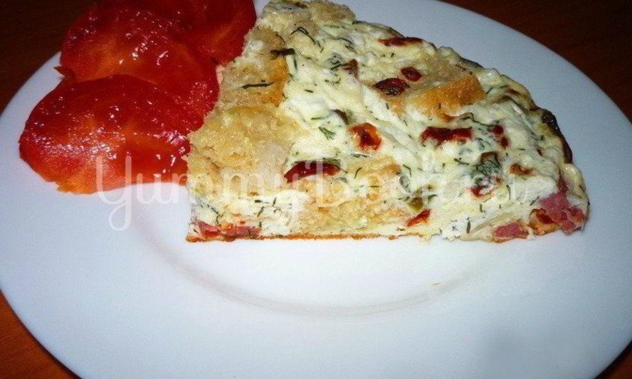 Рецепт сытного омлета из мультиварки