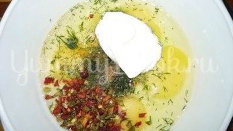 сытный омлет из мультиварки