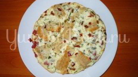 сытный омлет из мультиварки