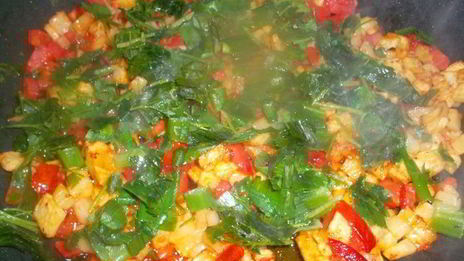 сытный омлет