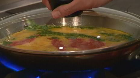 трехцветный омлет