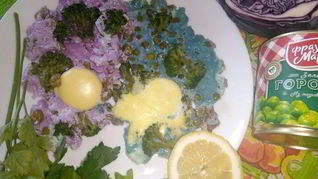 Цветной омлет