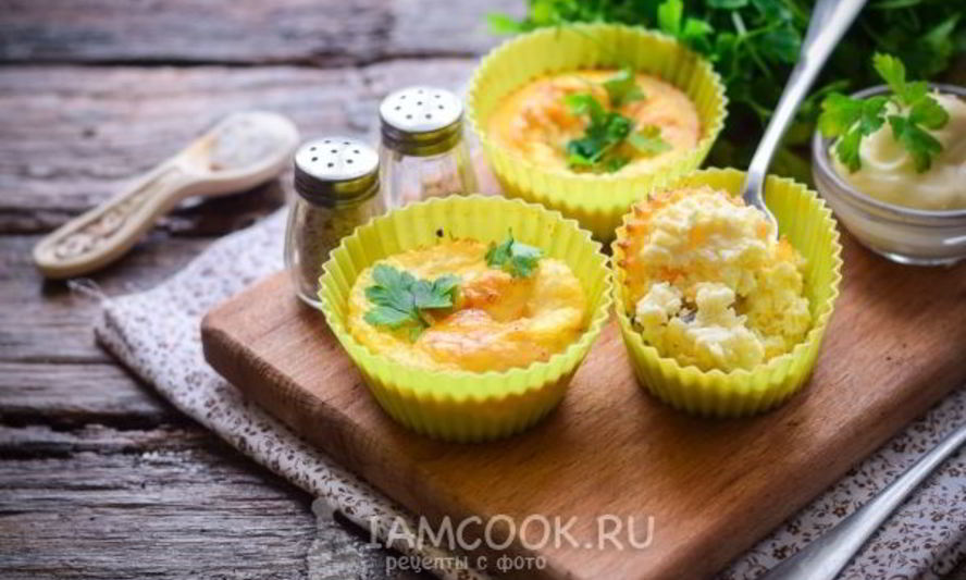 Рецепт воздушного омлета в духовке