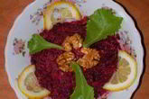 Орехово-свекольная закуска по-грузински