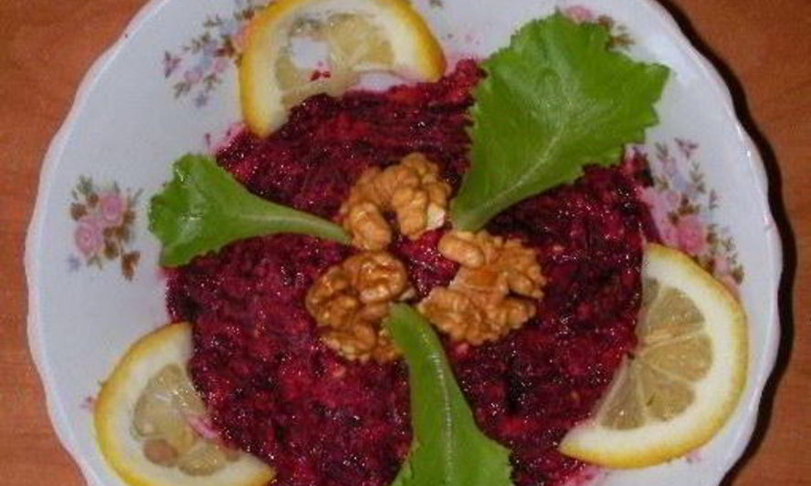 Рецепт орехова-свекольной закуска по-грузински