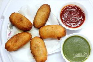 Оригинальная закуска из картофеля