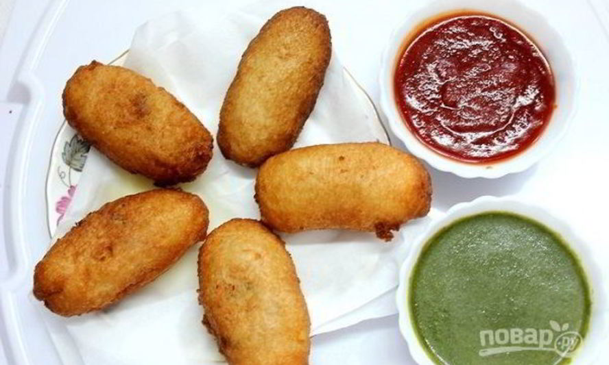 Рецепт оригинальной закуски из картофеля