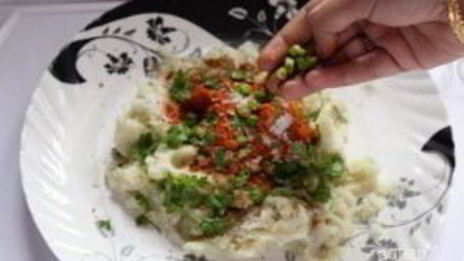 оригинальная закуска из картофеля