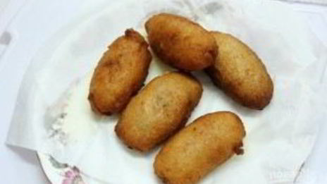 оригинальная закуска из картофеля