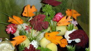 Овощная закуска Морские глубины