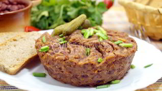 Паштет из фасоли