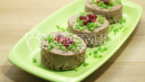 паштет из печени новогодний