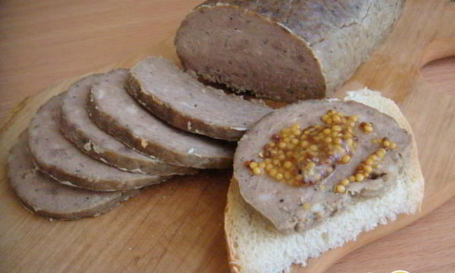 Рецепт печеночной колбасы сельской