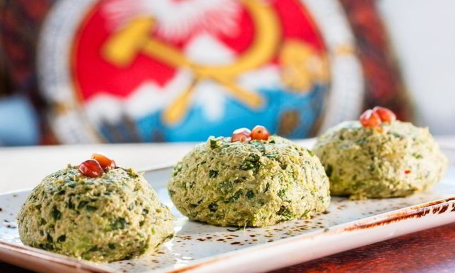 Рецепт пхалей из стручковой фасоли