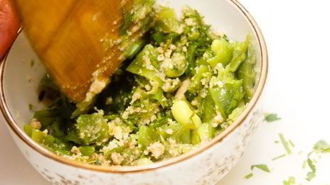 пхали из стручковой фасоли