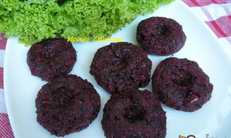 Рецепт пхалей из свекольной ботвы