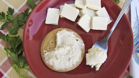 плавленый сыр с ветчиной