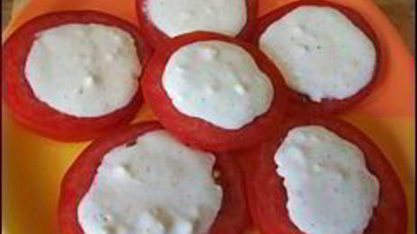 помидоры с сыром и чесноком