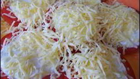 помидоры с сыром и чесноком