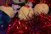 Праздничная закуска елочные шары