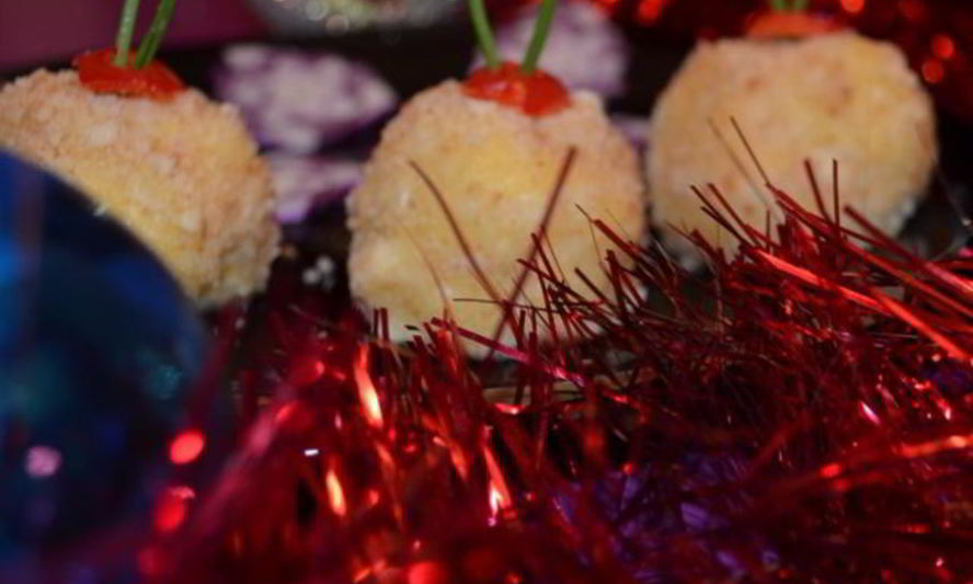 Рецепт праздничной закуски елочные шары