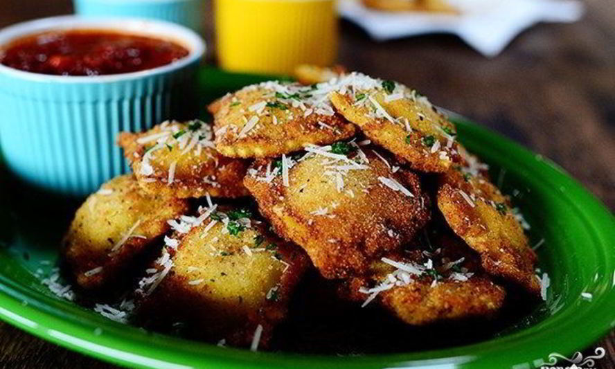 Рецепт равиолей в кляре