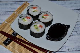 Роллы с семгой