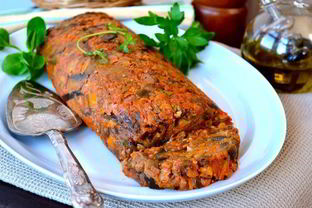 Баклажанный рулет