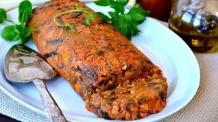 Баклажанный рулет