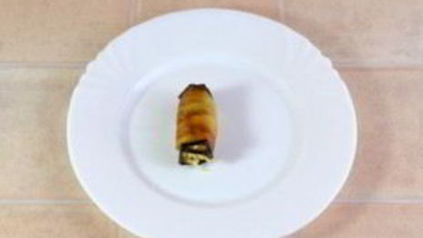 баклажанные рулетики с сыром