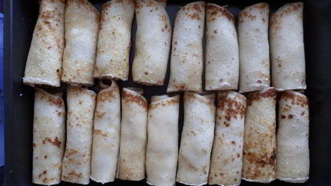 блинный рулетик для любимого