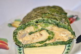 Грибной рулет