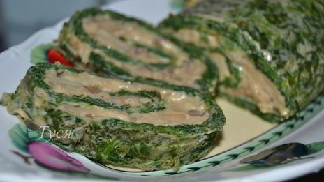 грибной рулет