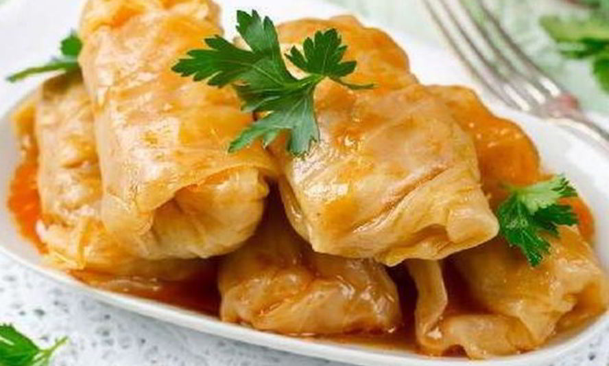 Рецепт капустных рулетиков с мясом баранины