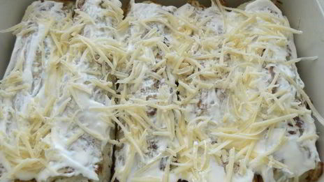 картофельные рулетики с курицей и грибами